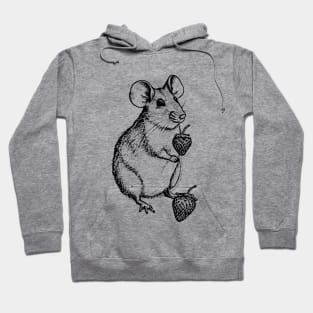 Strawberry Mouse Pencil Hoodie